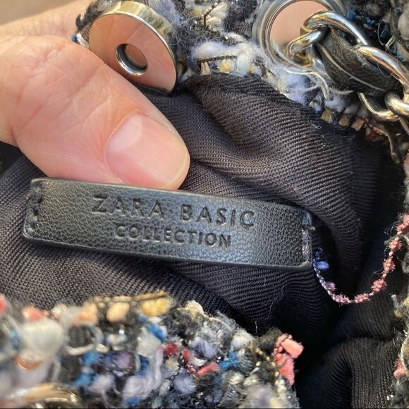 Zara Tweed Zara Mini Backpack - Picture 7 of 8